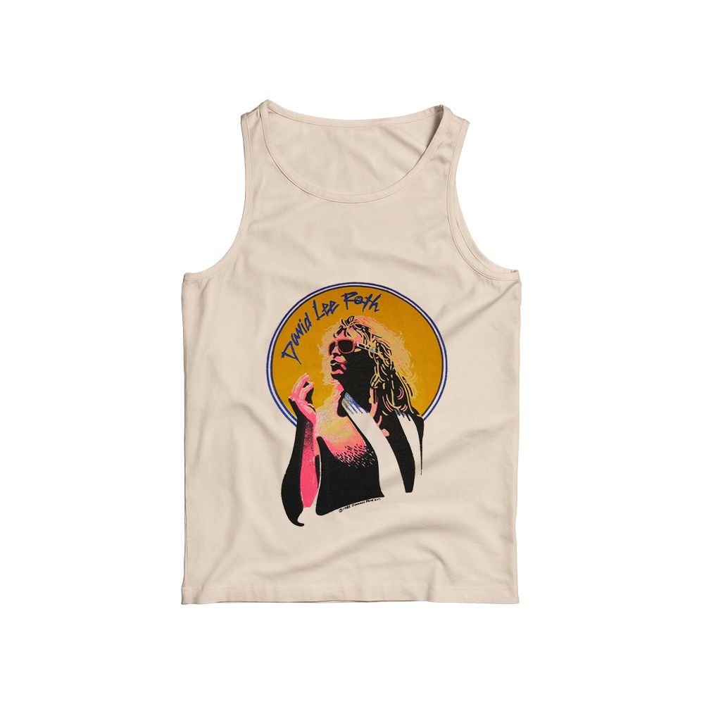 Vintage David Lee Roth Graphic T-Shirt | Retro 80s Glam Hard Rock Concert Tee