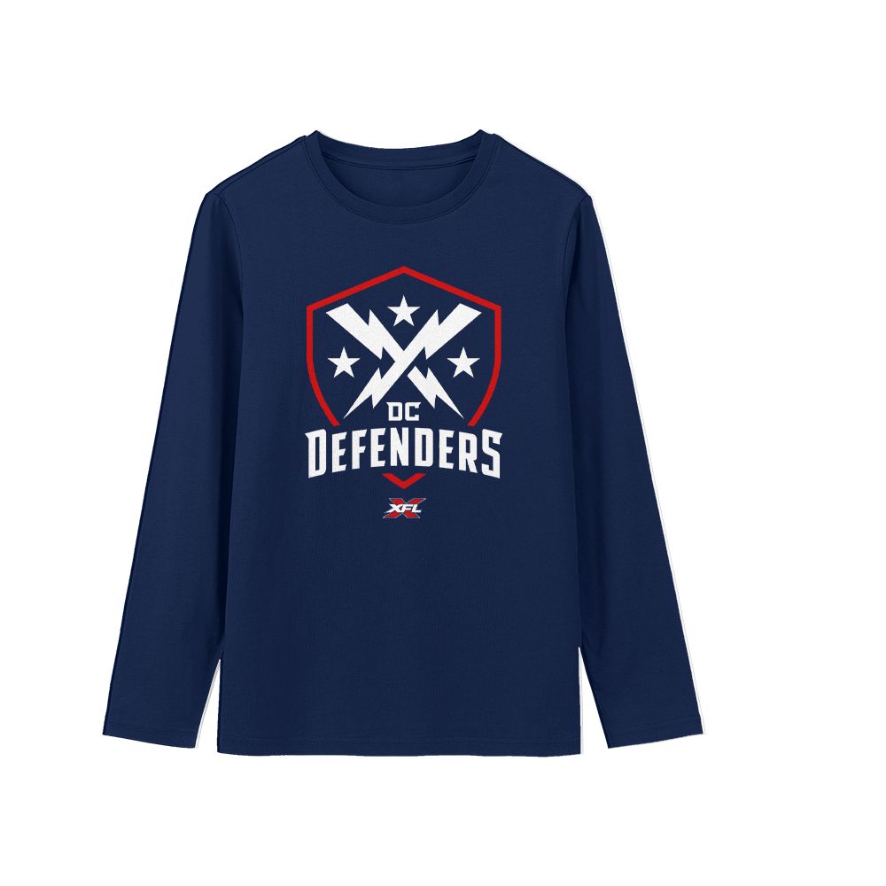 DC Defenders Graphic T-Shirt | Vintage XFL UFL Football Team Fan Apparel Tee