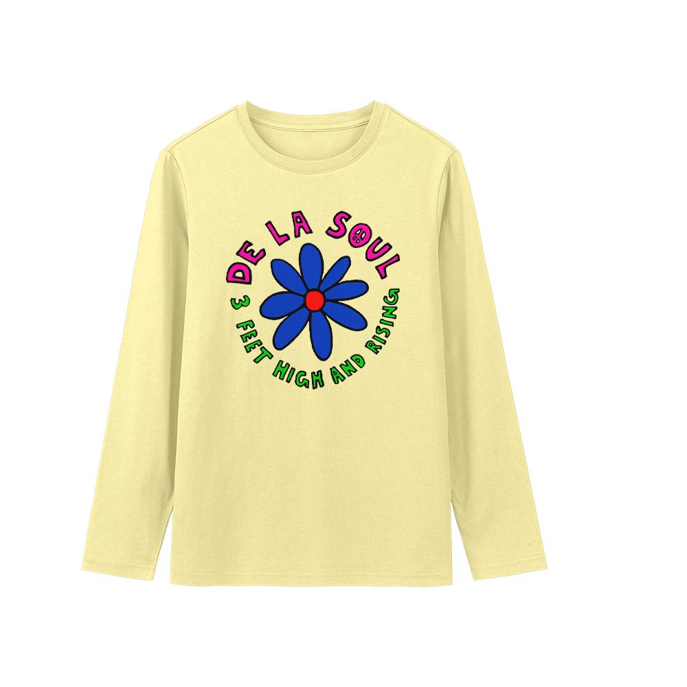 Vintage De La Soul 3 Feet High and Rising Graphic T-Shirt | Retro 90s Golden Era Hip Hop Tee