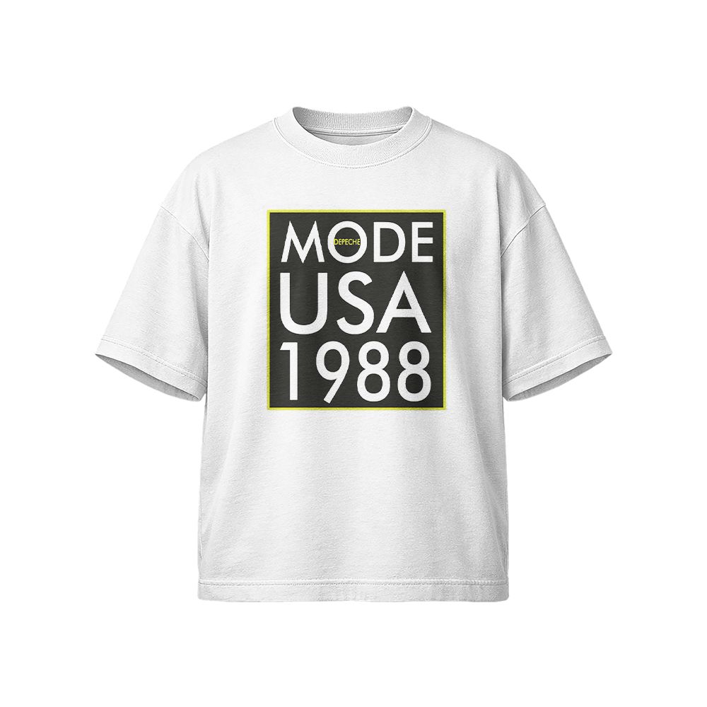 Vintage Depeche Mode USA 1988 Graphic T-Shirt | Retro 80s Alternative Synth-Pop Concert Tee