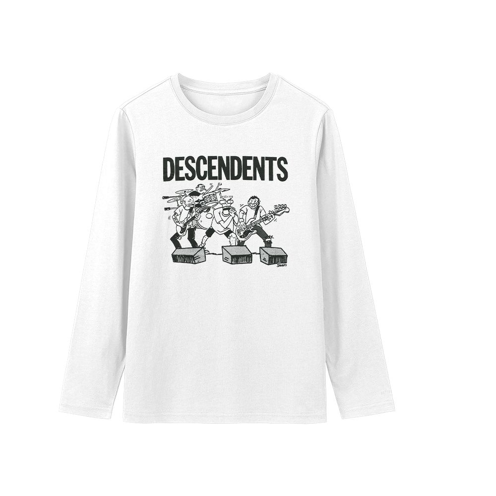 Vintage Descendents Graphic T-Shirt | Retro Punk Rock Band Comic Illustration Tee