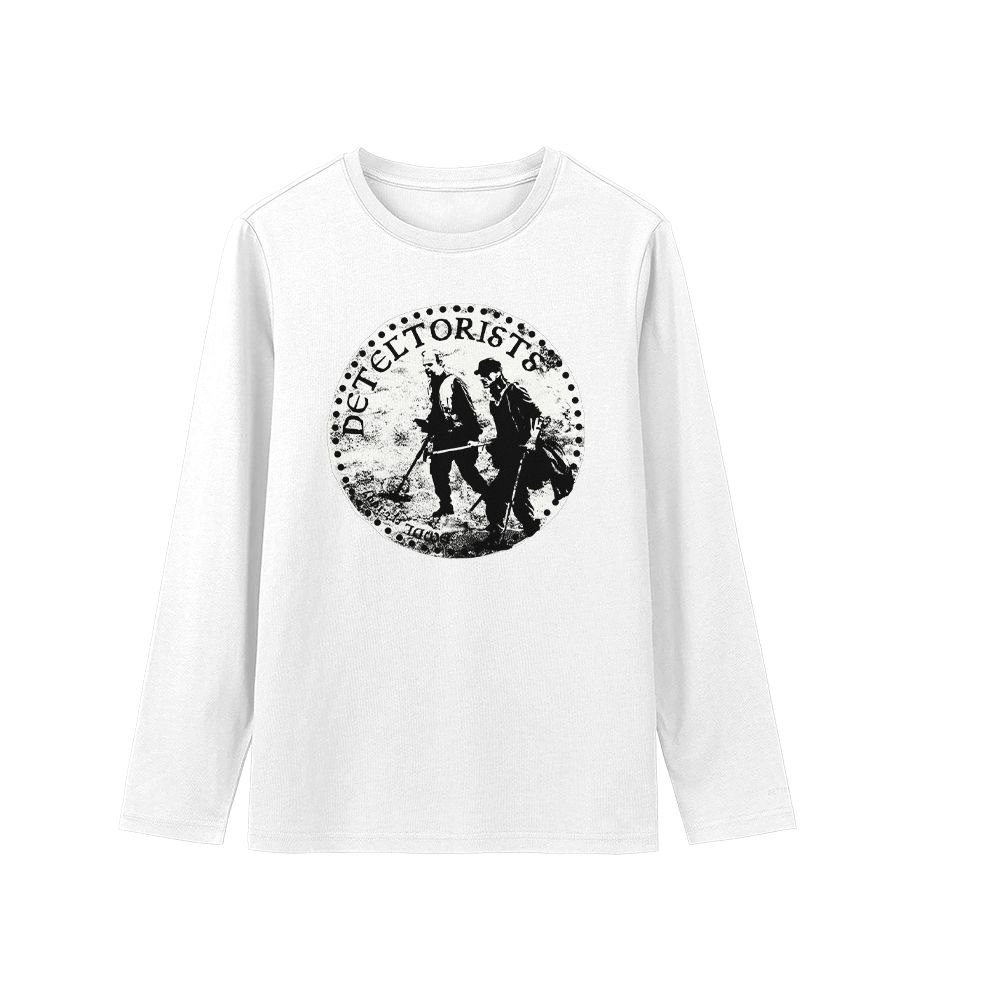 Vintage Detectorists Graphic T-Shirt | Retro British Comedy Sitcom Fan White Tee