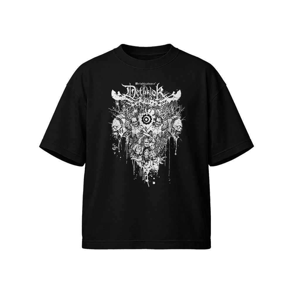 Vintage Dethklok Graphic T-Shirt | Retro Metalocalypse Melodic Death Metal Band Tee