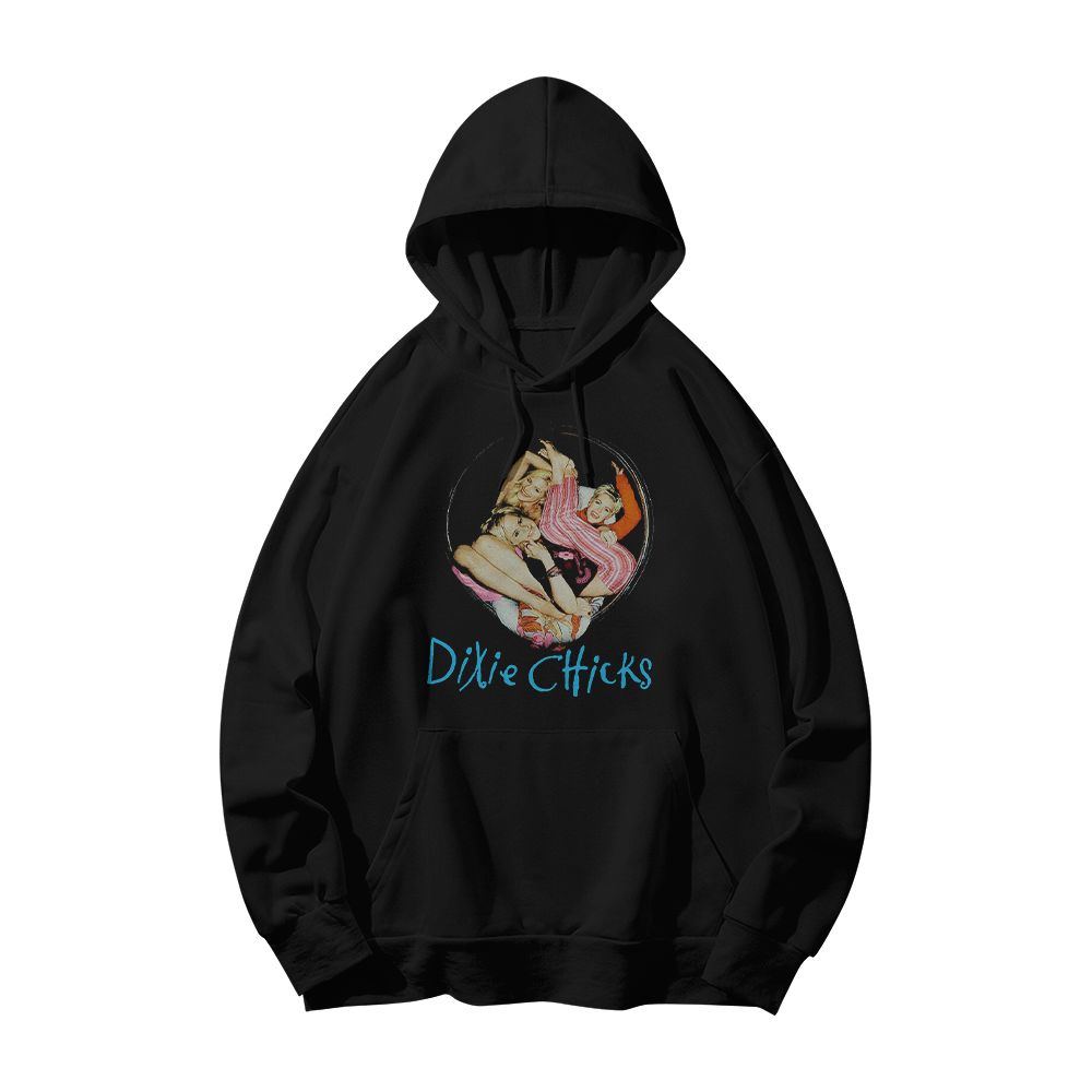 Vintage Dixie Chicks Graphic T-Shirt | Retro Y2K Country Pop Music Band Navy Tee