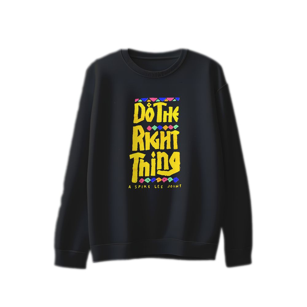 Vintage Do The Right Thing Graphic T-Shirt | Retro 80s Spike Lee Joint Black Cinema Blue Tee