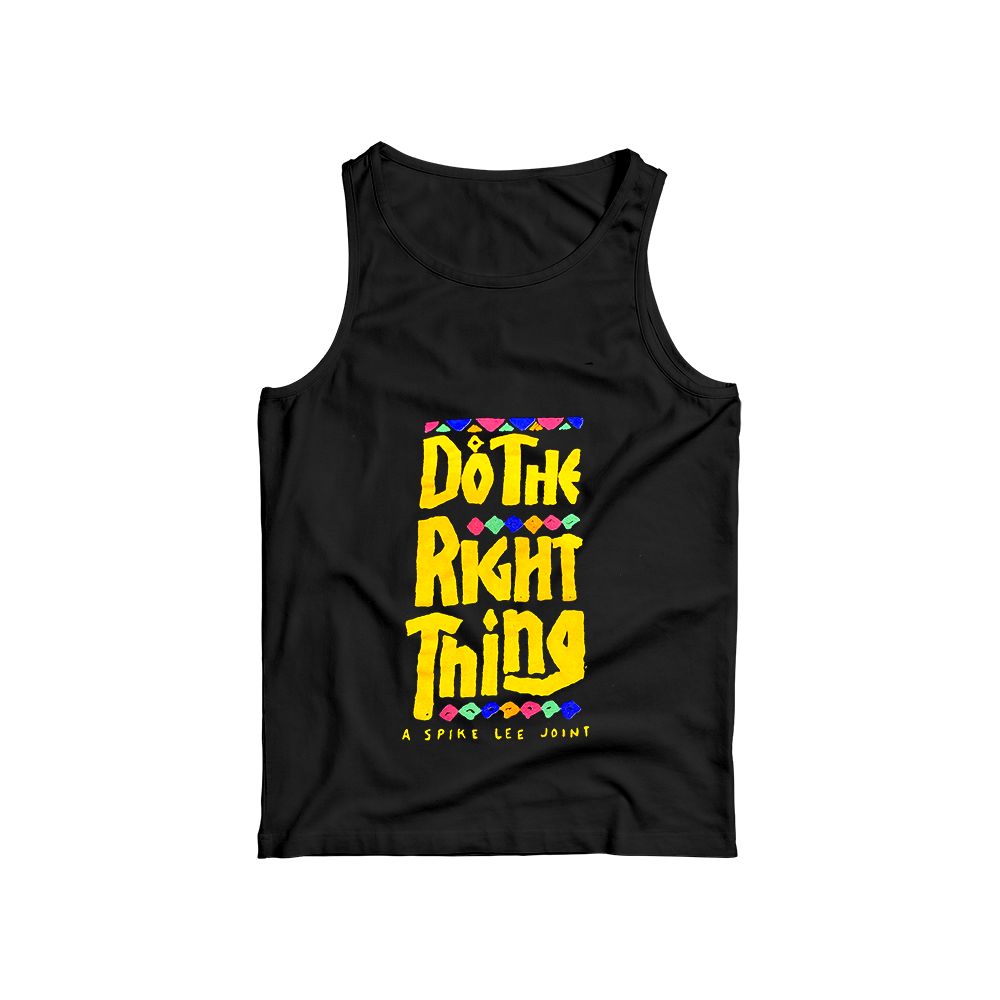Vintage Do The Right Thing Graphic T-Shirt | Retro 80s Spike Lee Joint Black Cinema Blue Tee