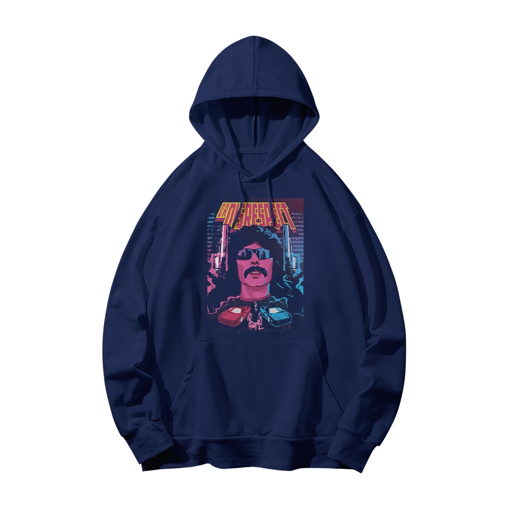 Dr Disrespect Retro 80s Graphic T-Shirt - Neon Synthwave Oversized Tee