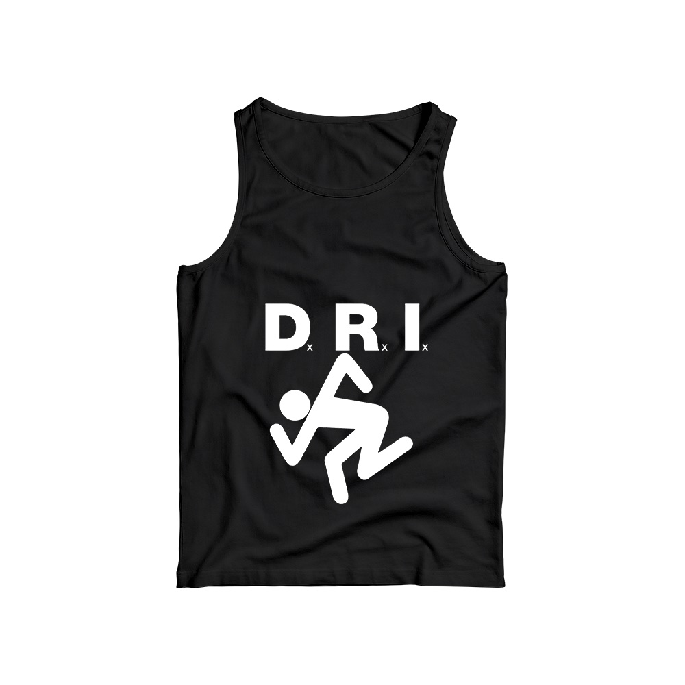 D.R.I. Skanker Logo Graphic T-Shirt - Retro Crossover Thrash Oversized Tee