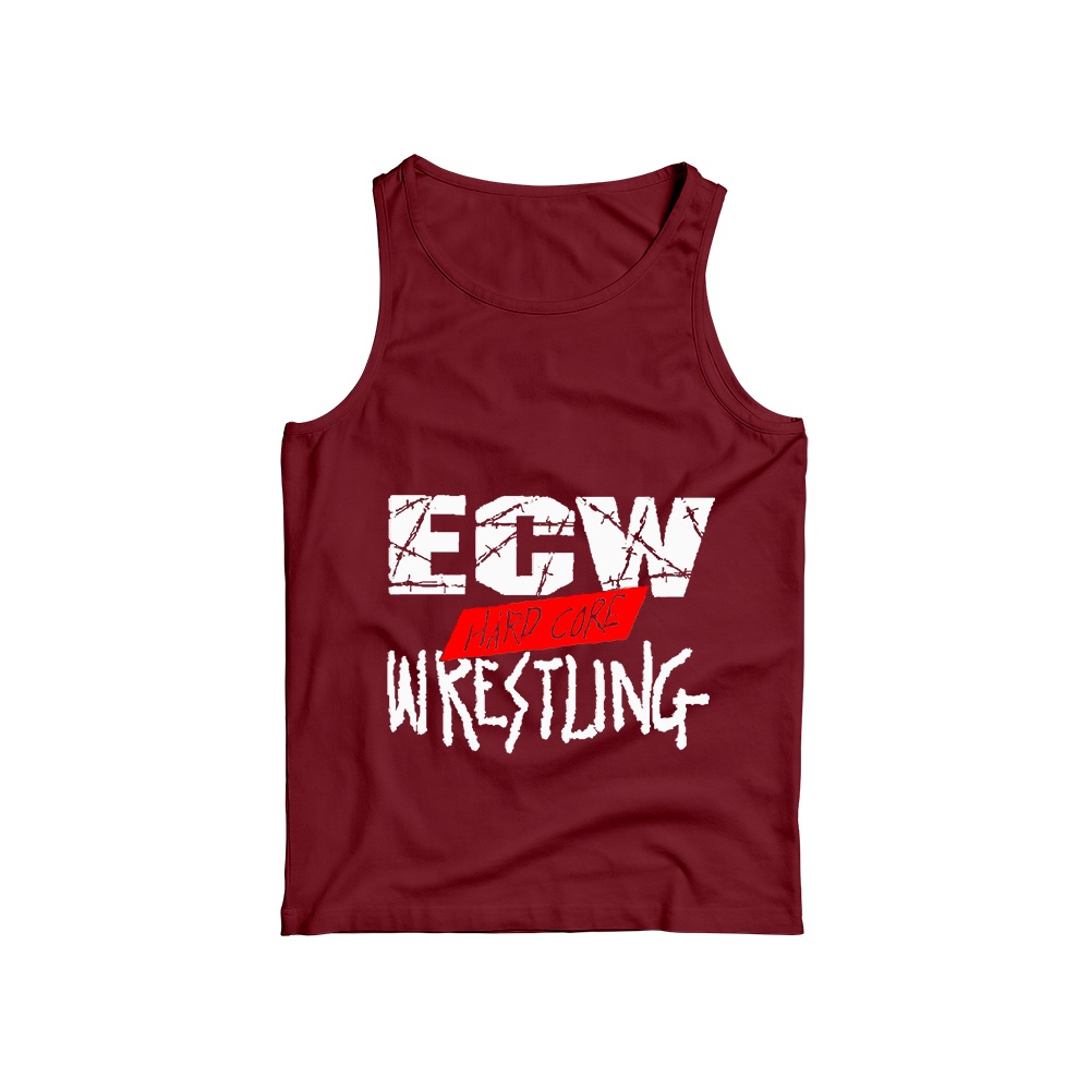 ECW Hardcore Wrestling Logo Graphic T-Shirt - Retro Attitude Era Oversized Tee