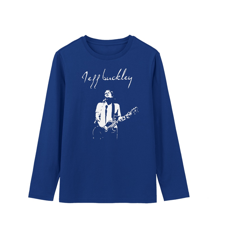 Jeff Buckley Portrait Graphic T-Shirt - Retro Alternative Rock Oversized Tee