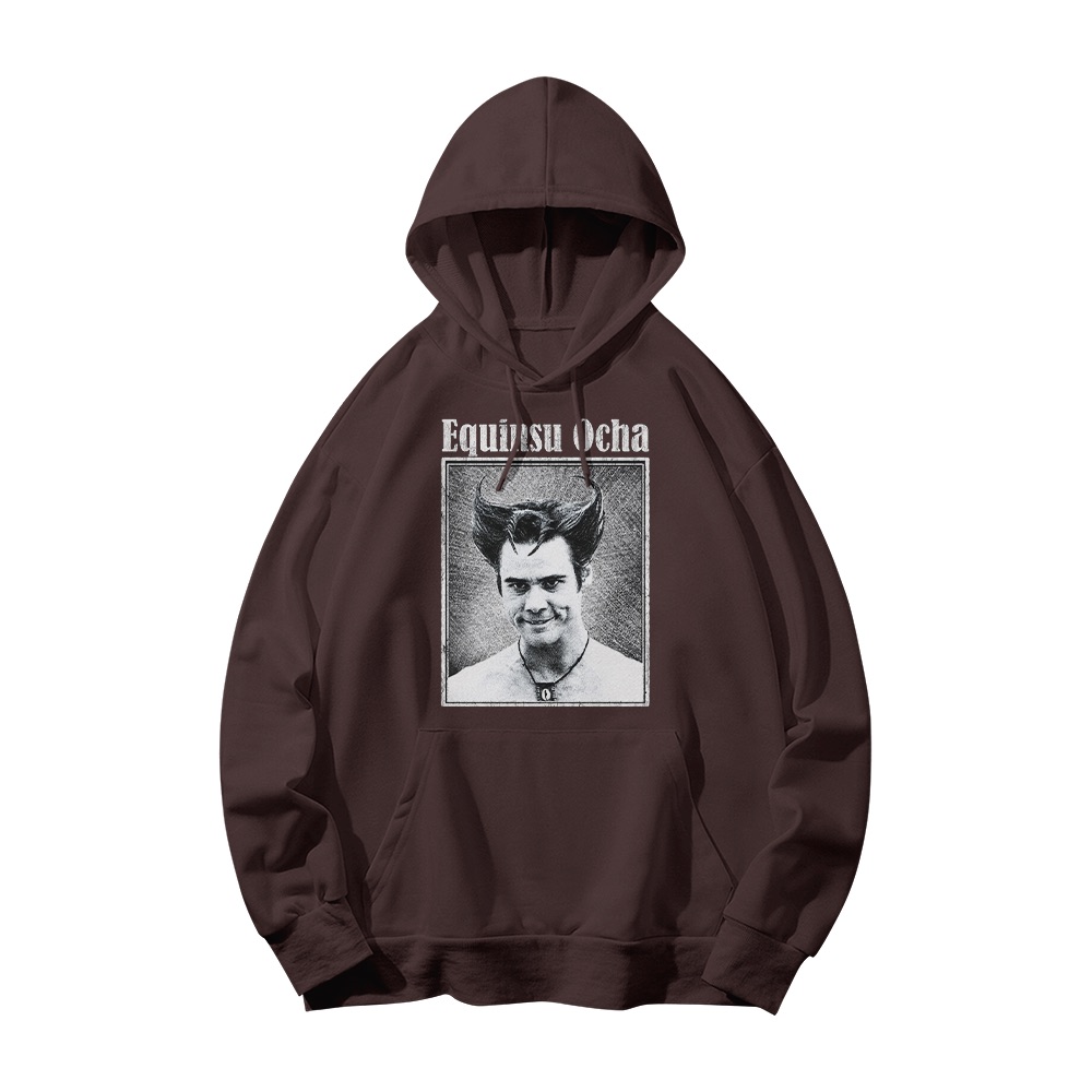 Equinsu Ocha Portrait Graphic T-Shirt - Retro Comedy Cinema Oversized Tee