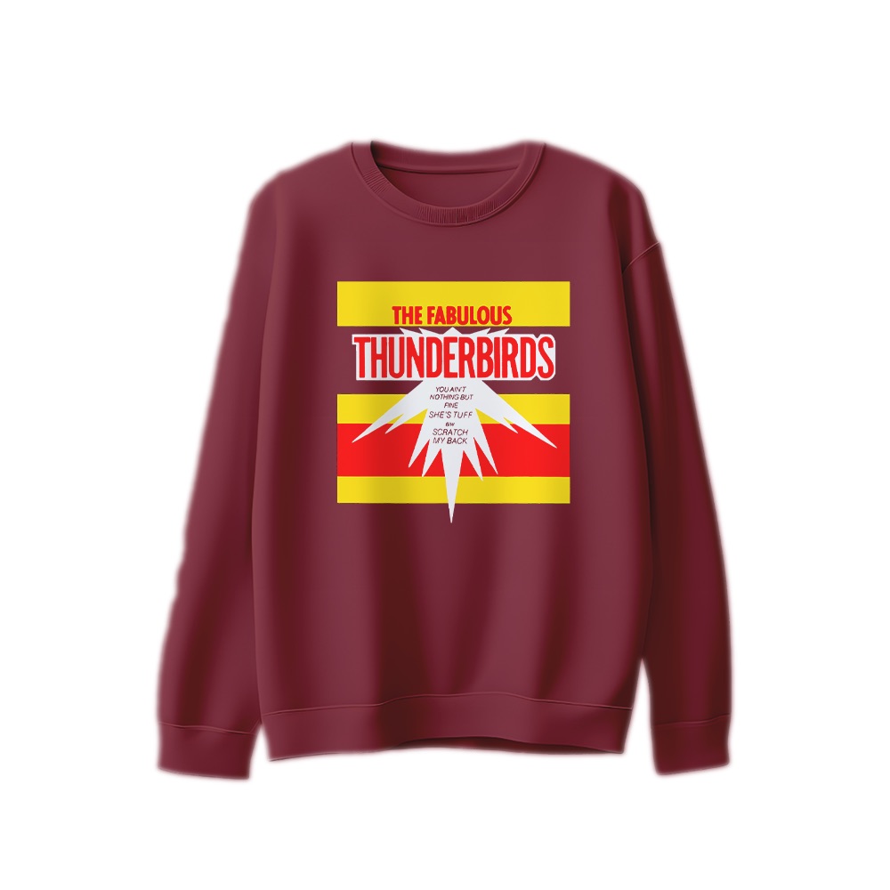 The Fabulous Thunderbirds Retro Graphic T-Shirt - Vintage Blues Rock Oversized Tee