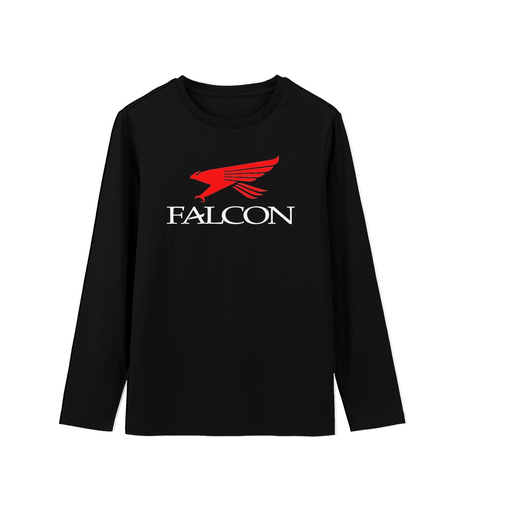 Falcon Logo Graphic T-Shirt - Retro Corporate Automotive Oversized Tee