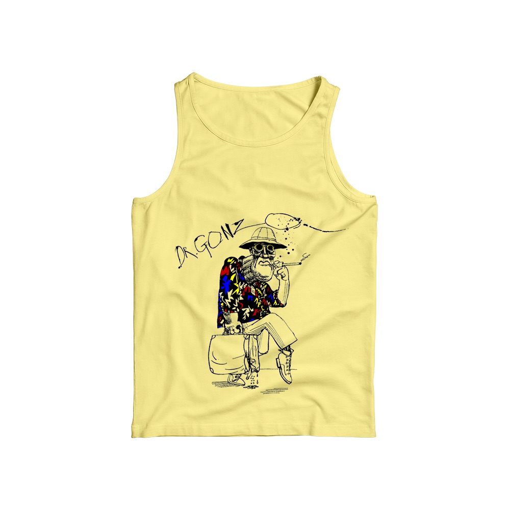 Dr. Gonzo Fear and Loathing Graphic T-Shirt - Retro Counterculture Oversized Tee