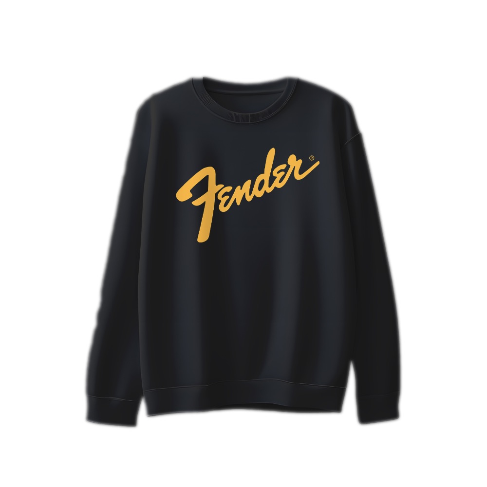 Fender Spaghetti Graphic T-Shirt - Retro Guitar Heritage Oversized Tee