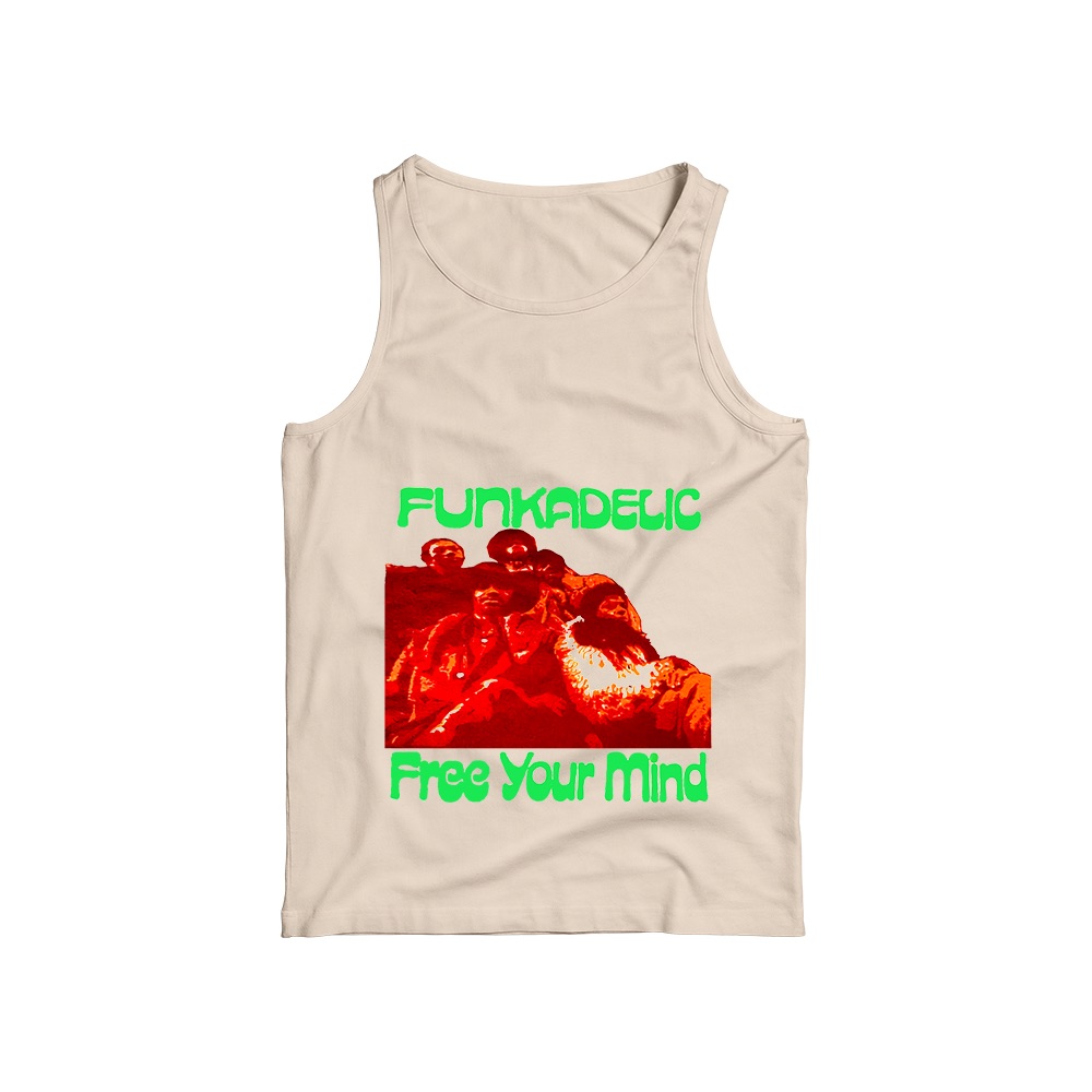 Funkadelic Free Your Mind Graphic T-Shirt - Retro Psych Funk Oversized Tee