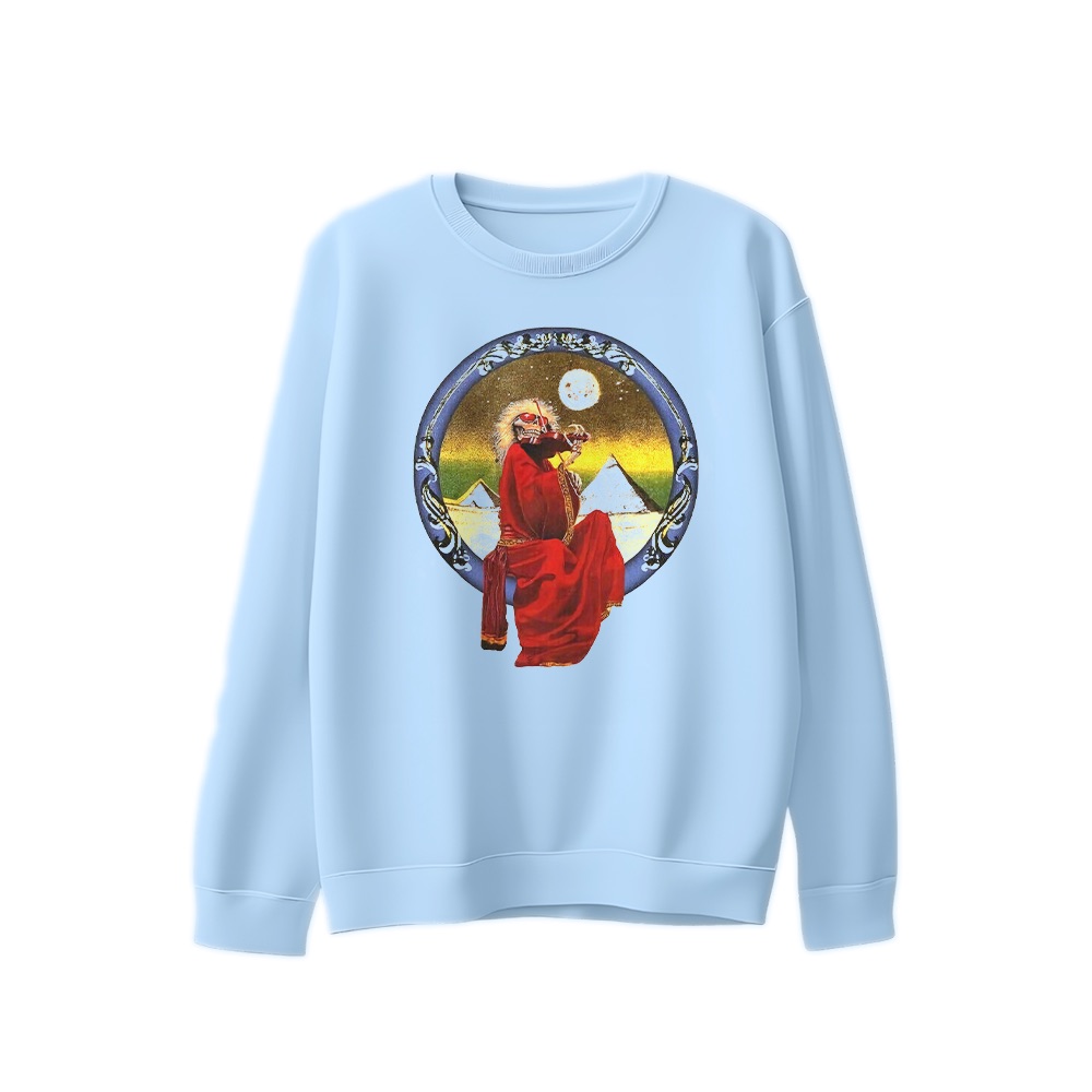 Grateful Dead Blues for Allah Graphic T-Shirt - Retro Psychedelic Rock Oversized Tee