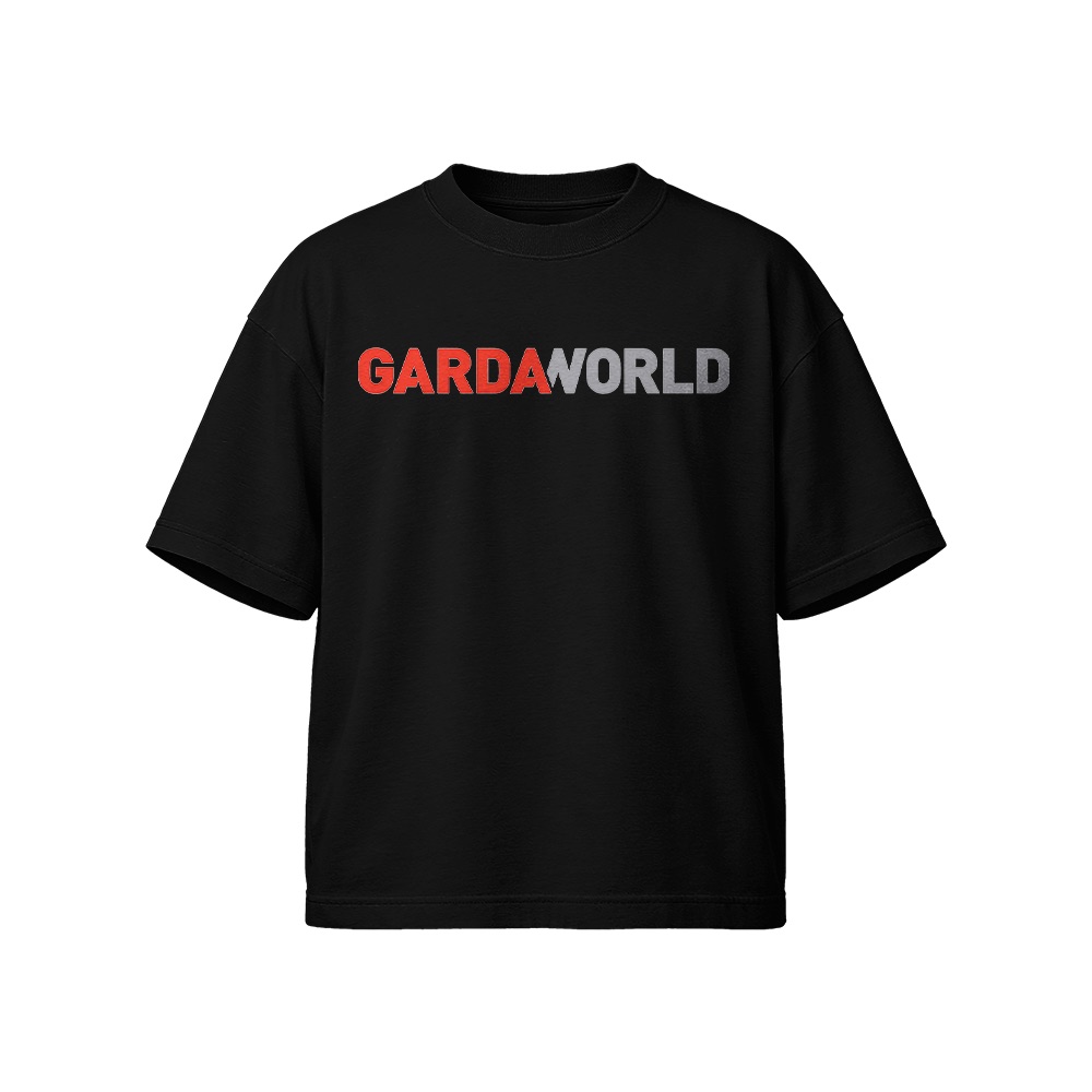 GardaWorld Corporate Logo Graphic T-Shirt - Minimalist Industrial Security Oversized Tee
