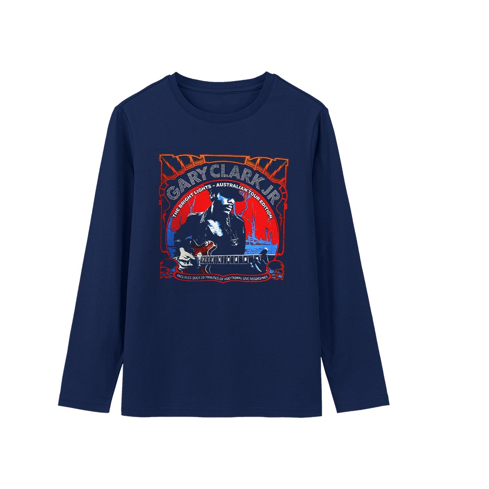 Gary Clark Jr. The Bright Lights Graphic T-Shirt - Retro Blues Rock Concert Oversized Tee