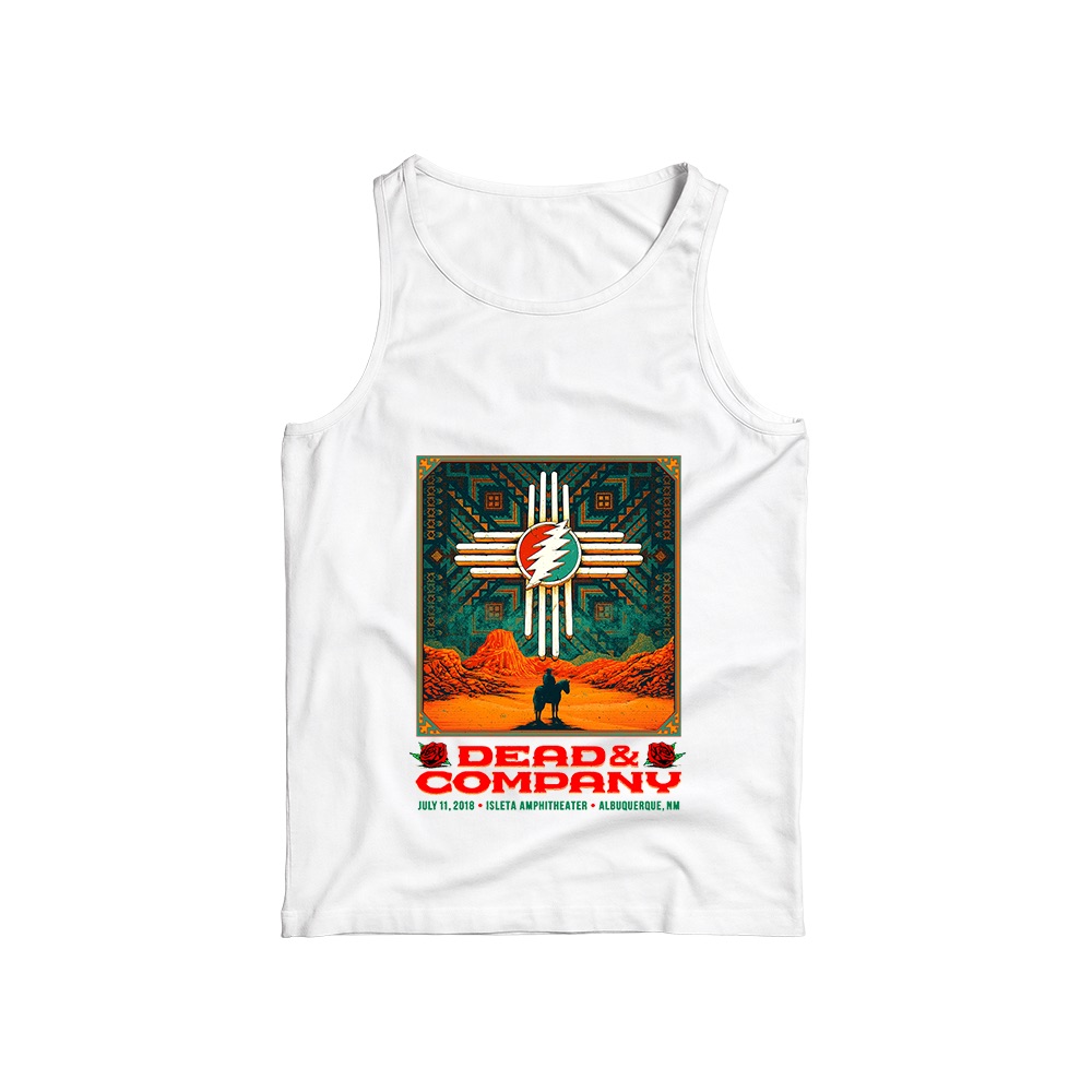 Dead & Company T-Shirt – Vintage 2018 Albuquerque Concert Graphic Tee