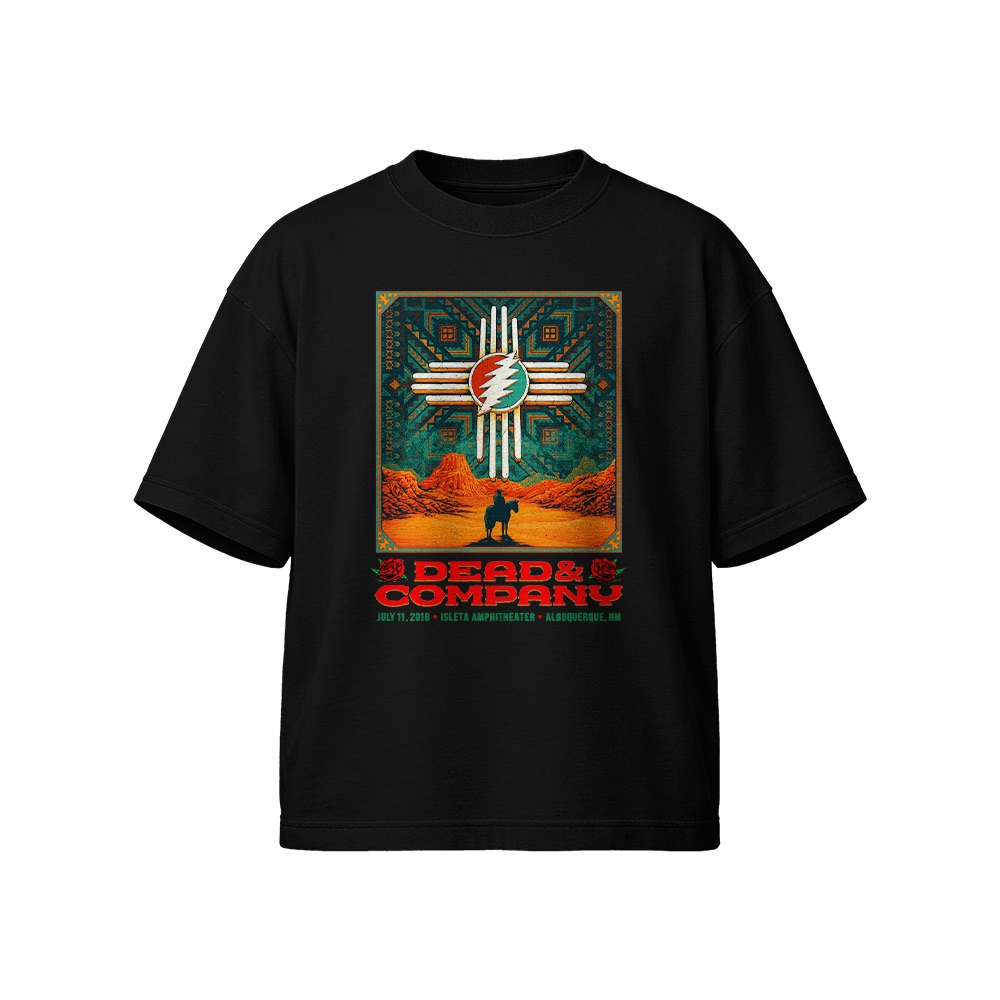 Dead & Company T-Shirt – Vintage 2018 Albuquerque Concert Graphic Tee