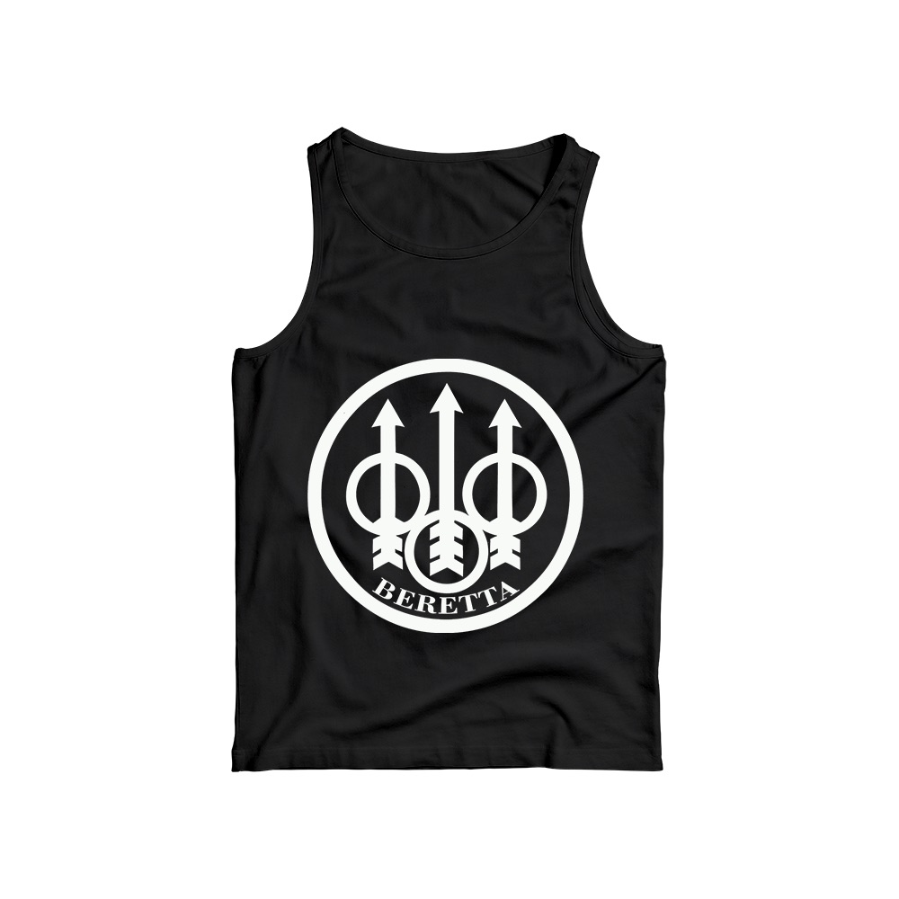 Beretta T-Shirt – Vintage Firearms Logo Circle Badge Graphic Tee