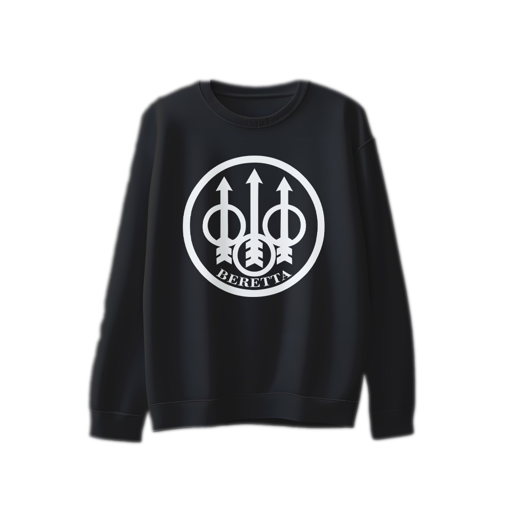 Beretta T-Shirt – Vintage Firearms Logo Circle Badge Graphic Tee