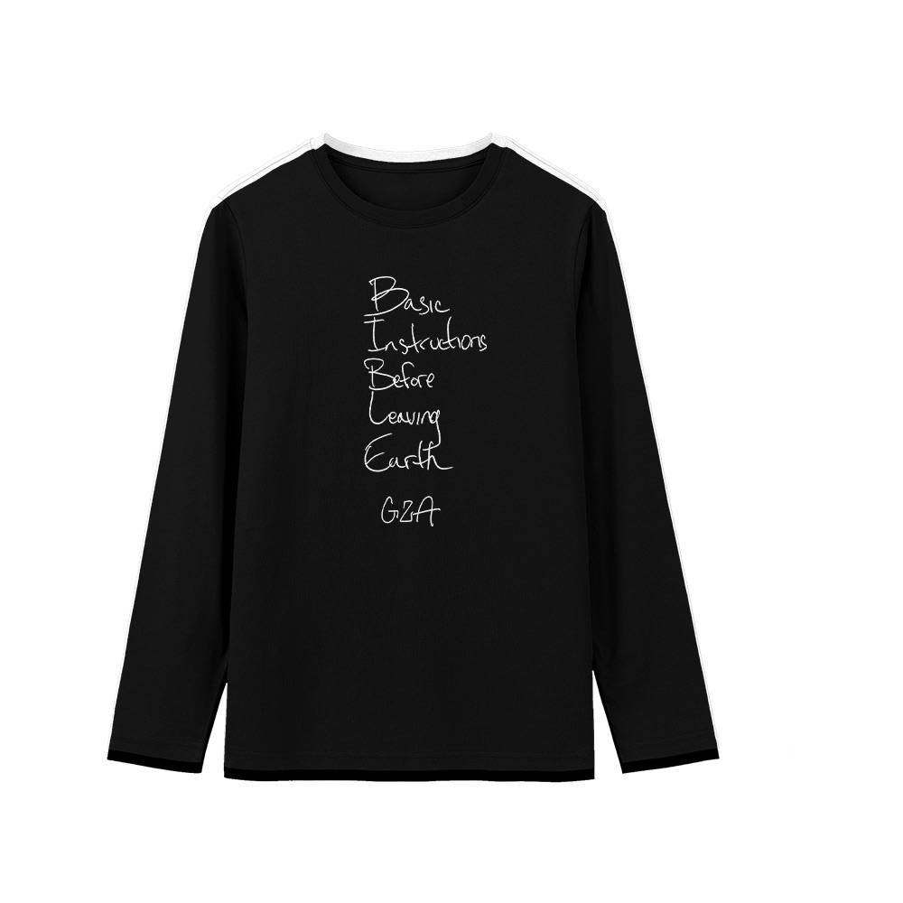 GZA BIBLE T-Shirt – Vintage Wu-Tang Hip Hop Lyrics Graphic Tee