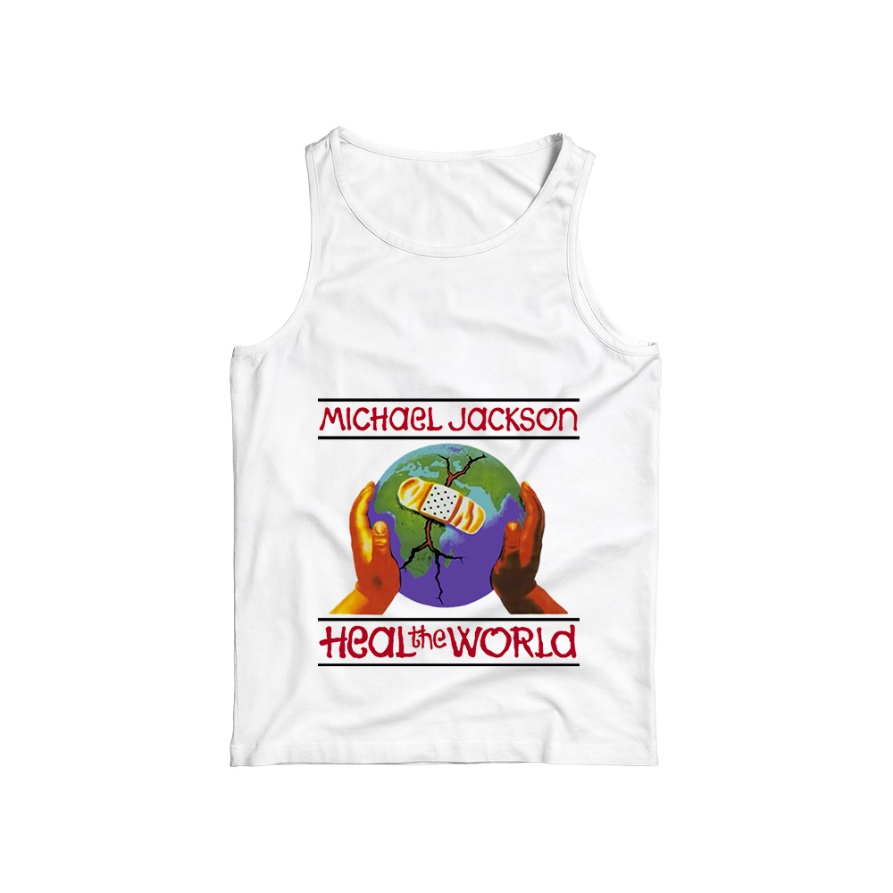 Michael Jackson T-Shirt – Vintage Heal the World Pop King Graphic Tee