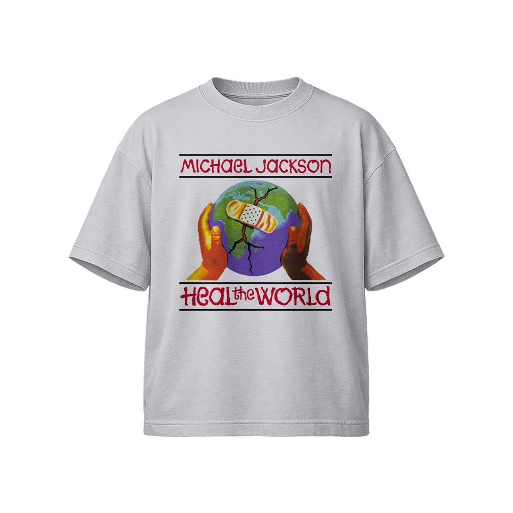 Michael Jackson T-Shirt – Vintage Heal the World Pop King Graphic Tee