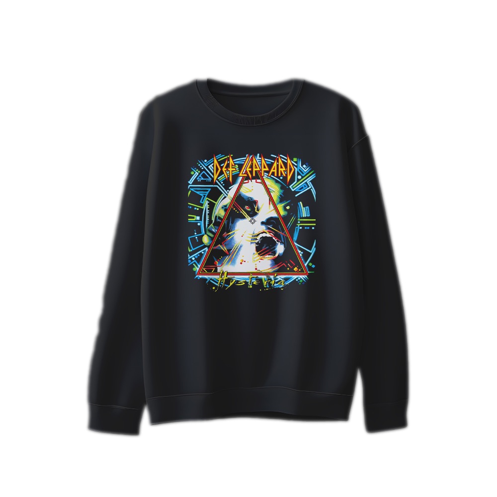Def Leppard T-Shirt – Vintage 80s Hysteria Album Rock Graphic Tee