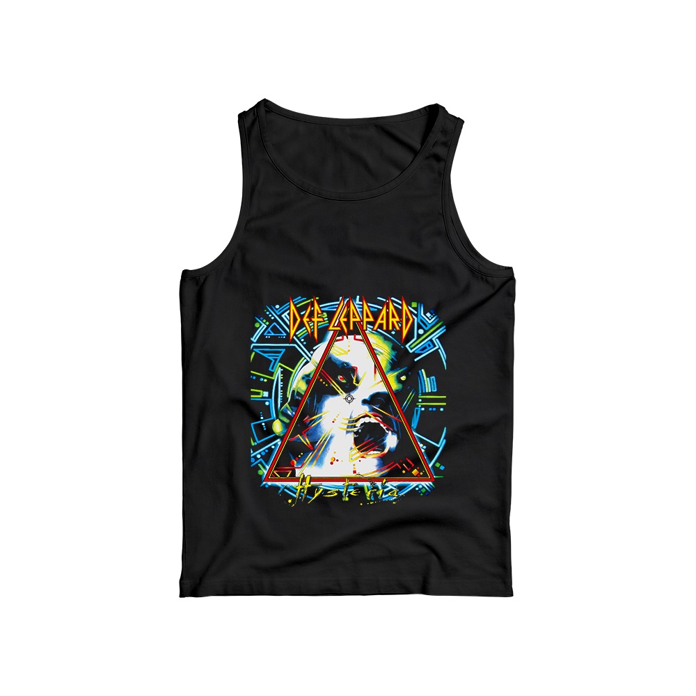Def Leppard T-Shirt – Vintage 80s Hysteria Album Rock Graphic Tee