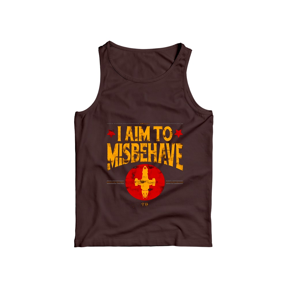I Aim To Misbehave T-Shirt – Vintage Firefly Serenity Sci-Fi Graphic Tee