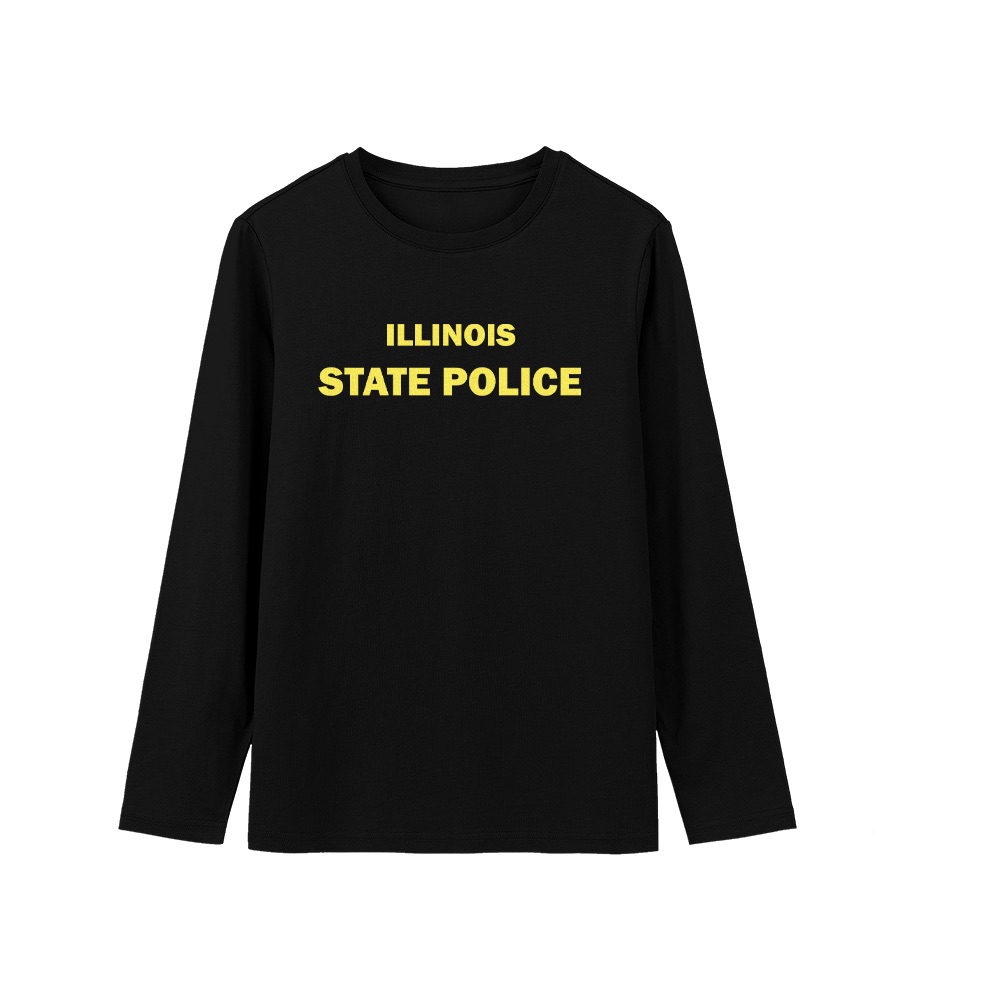 Illinois State Police T-Shirt – Vintage Law Enforcement Insignia Graphic Tee