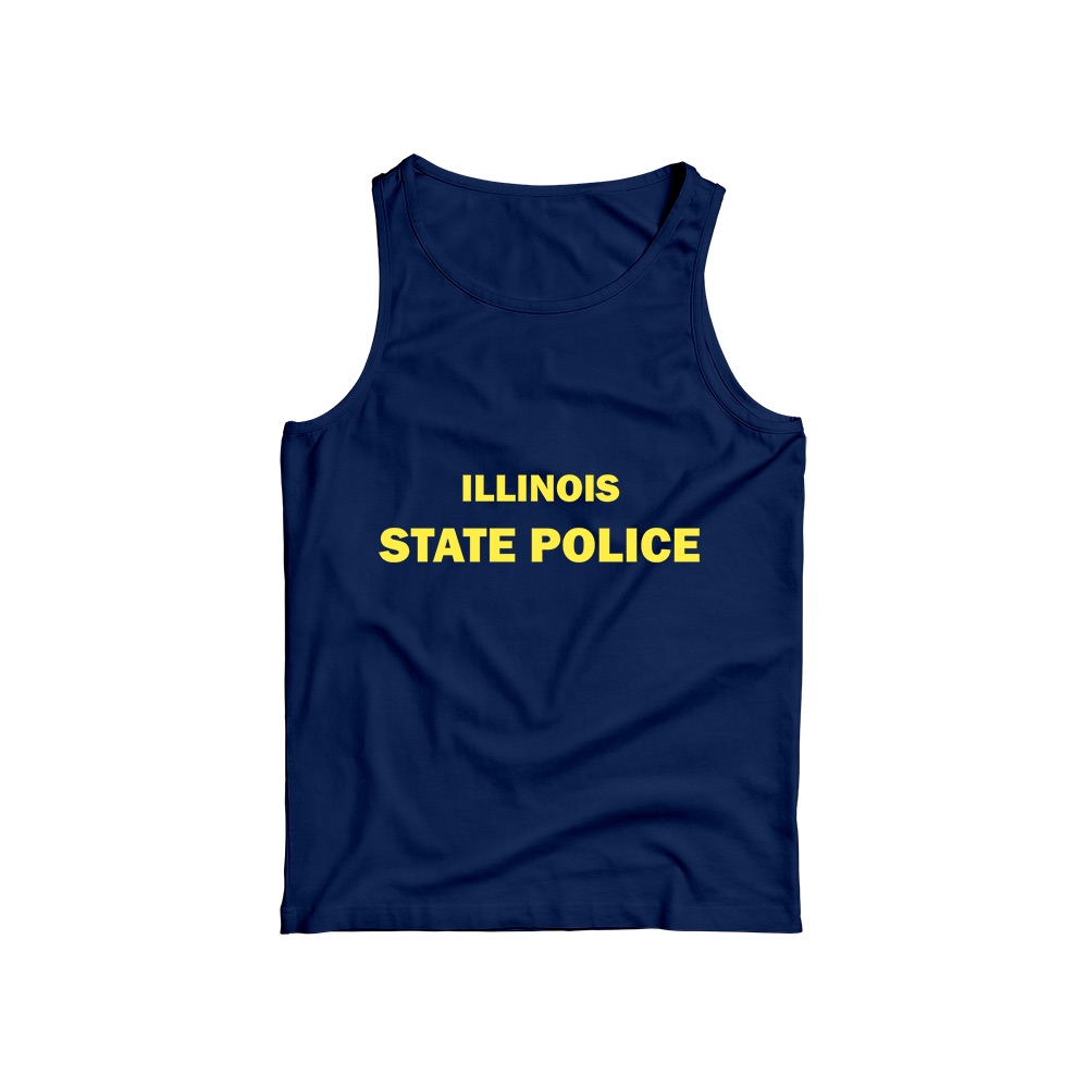 Illinois State Police T-Shirt – Vintage Law Enforcement Insignia Graphic Tee