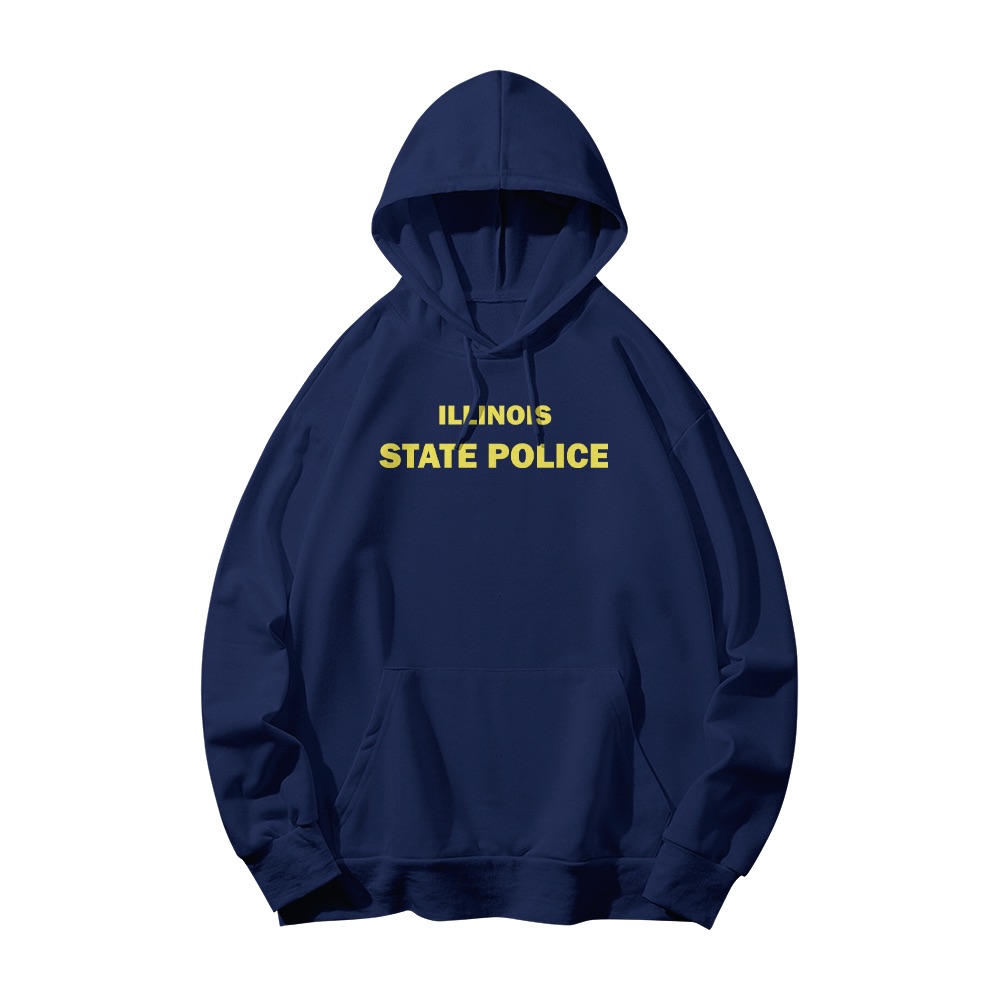 Illinois State Police T-Shirt – Vintage Law Enforcement Insignia Graphic Tee