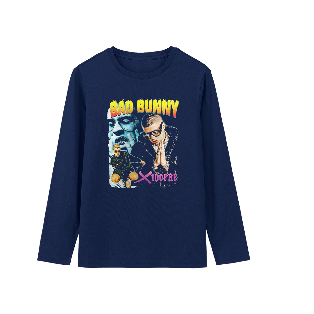 Bad Bunny T-Shirt – Vintage 90s Rap Style X 100PRE Graphic Tee