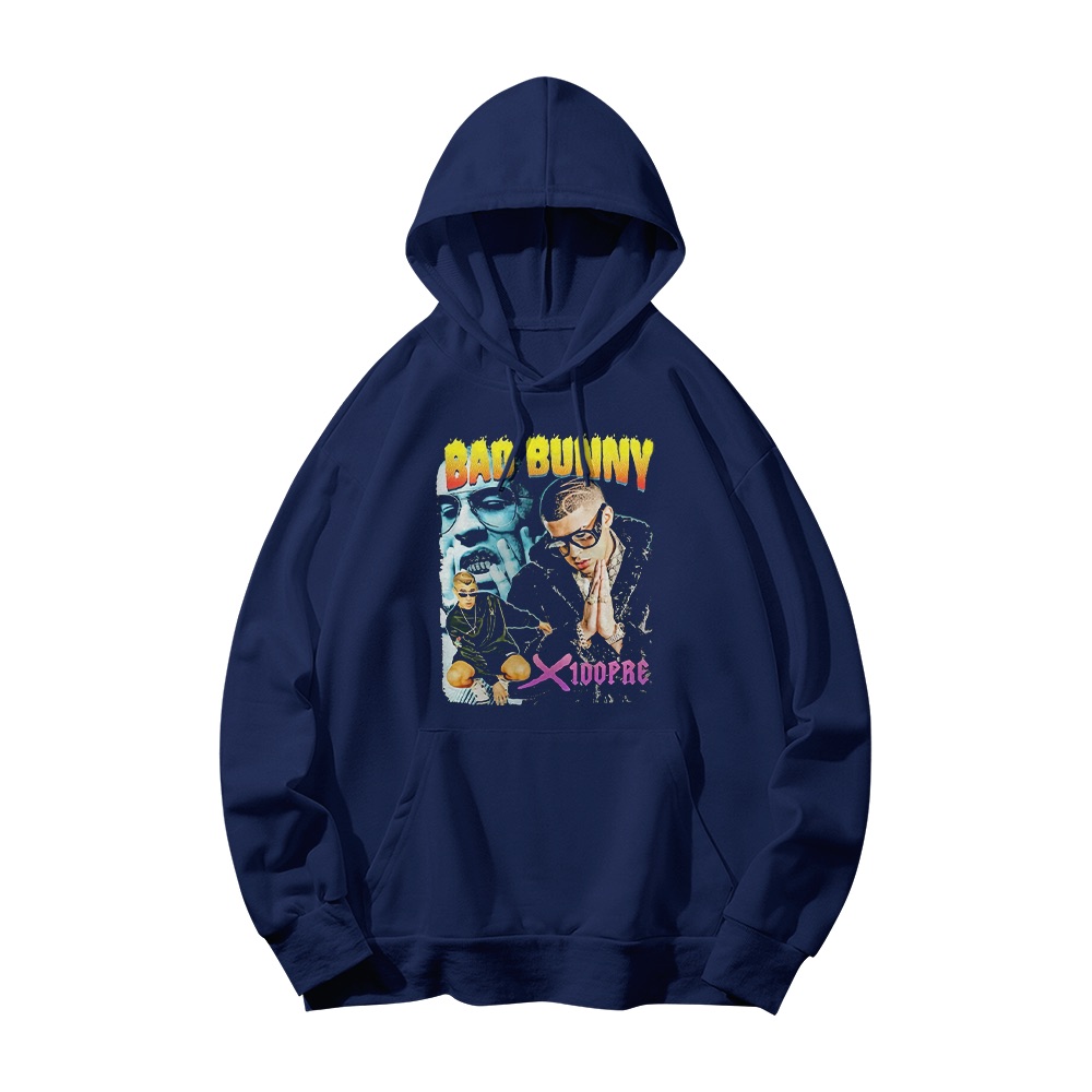 Bad Bunny T-Shirt – Vintage 90s Rap Style X 100PRE Graphic Tee