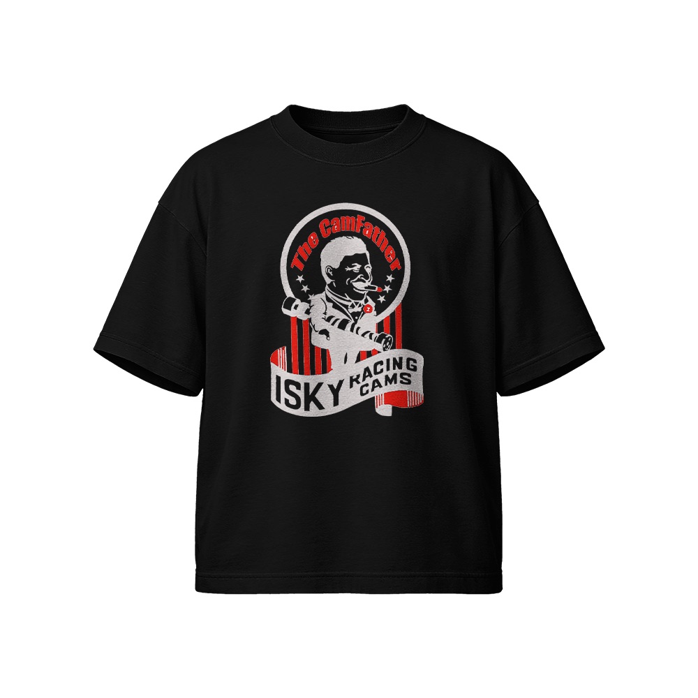 The CamFather T-Shirt – Vintage Isky Racing Cams Hot Rod Graphic Tee