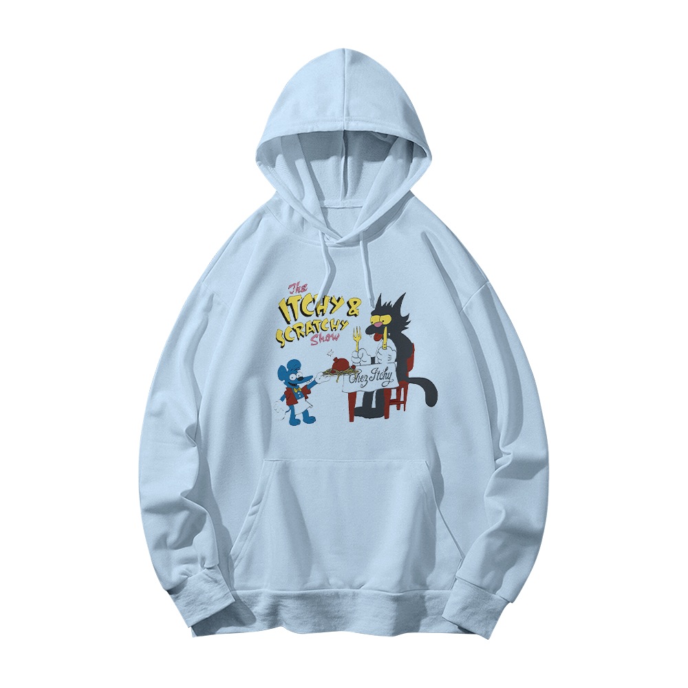Itchy and Scratchy T-Shirt – Vintage Cartoon Satire Graphic Tee