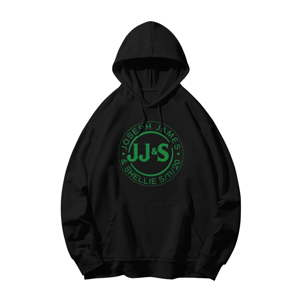 Joseph James & Shellie T-Shirt – Vintage Anniversary Monogram Graphic Tee