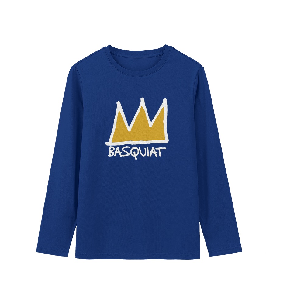 Jean-Michel Basquiat T-Shirt – Vintage 80s Iconic Crown Art Graphic Tee
