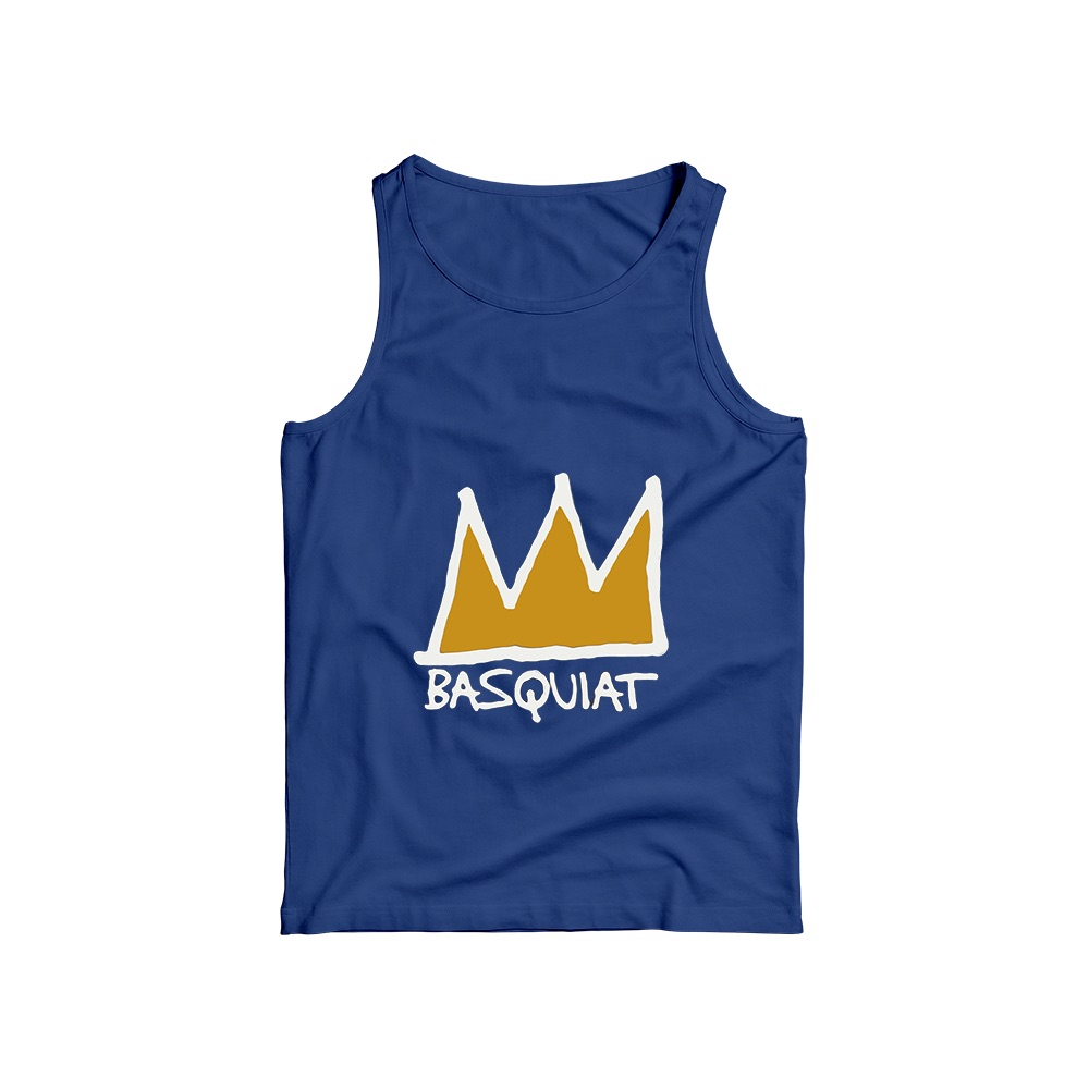 Jean-Michel Basquiat T-Shirt – Vintage 80s Iconic Crown Art Graphic Tee
