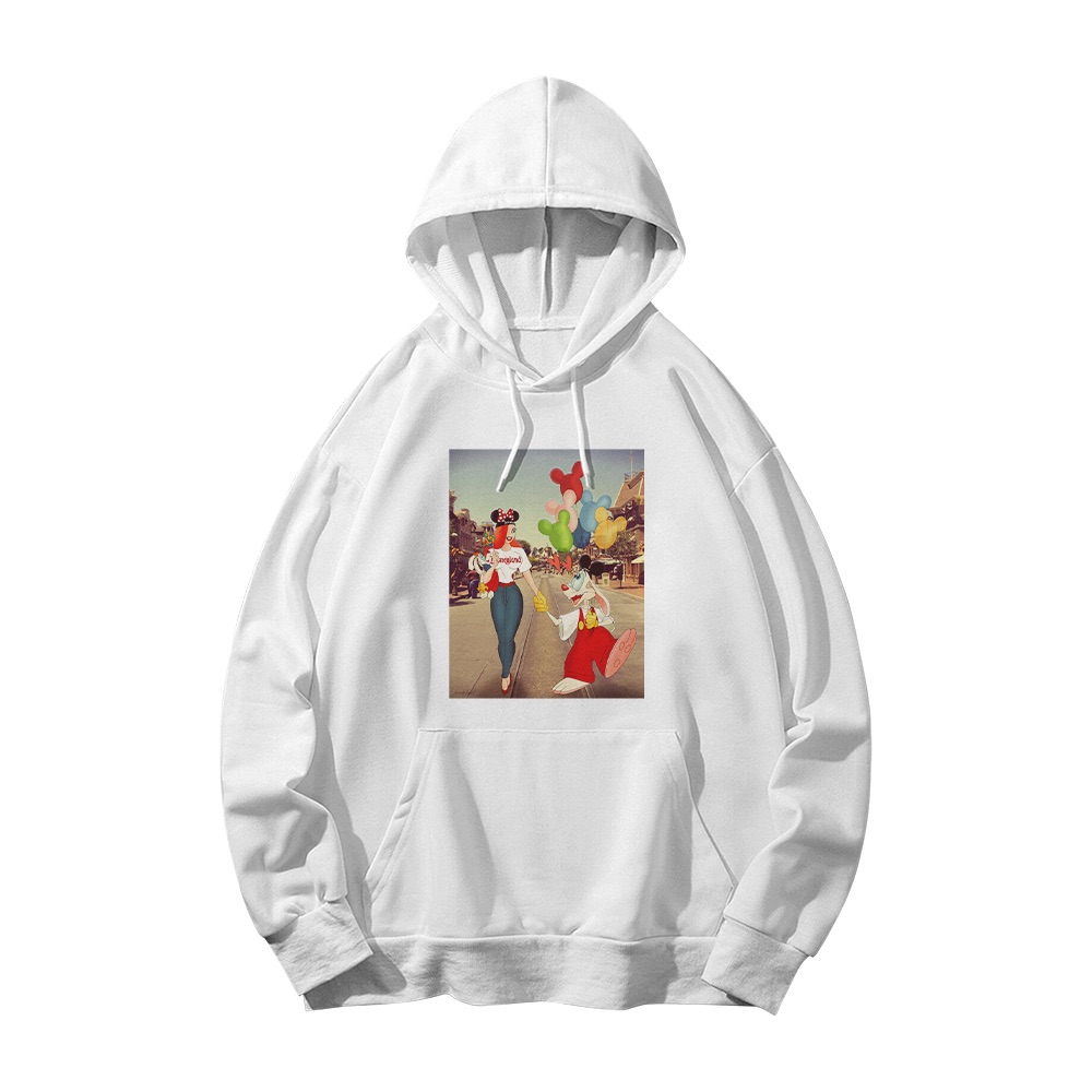 Jessica & Roger Rabbit T-Shirt – Vintage 90s Disneyland Toon Graphic Tee