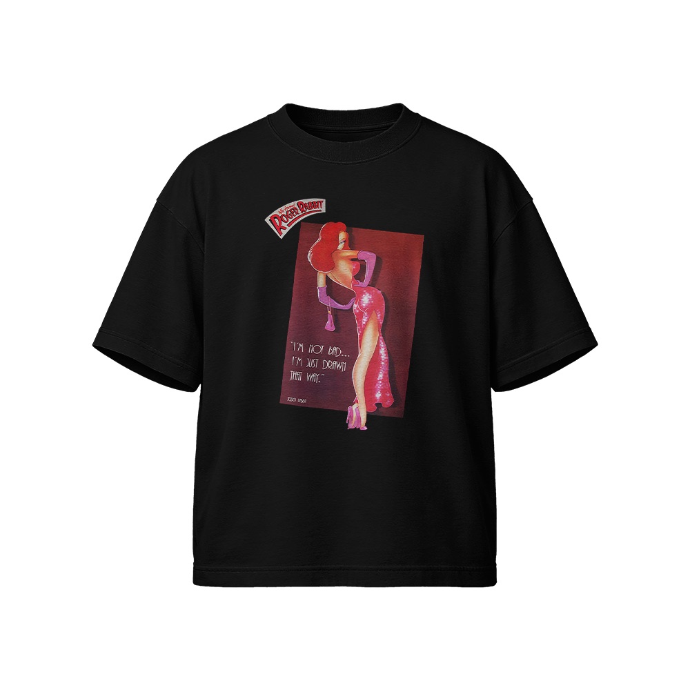 Jessica Rabbit T-Shirt – Vintage 90s I'm Not Bad Drawn That Way Movie Graphic Tee