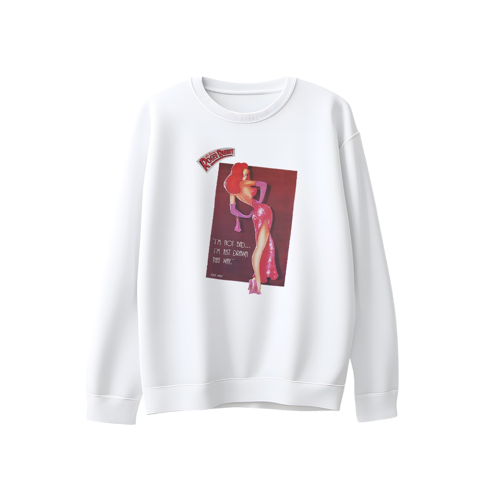 Jessica Rabbit T-Shirt – Vintage 90s I'm Not Bad Drawn That Way Movie Graphic Tee