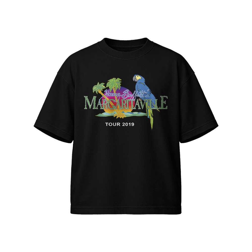 Jimmy Buffett T-Shirt – Vintage 2019 Margaritaville Concert Tour Graphic Tee