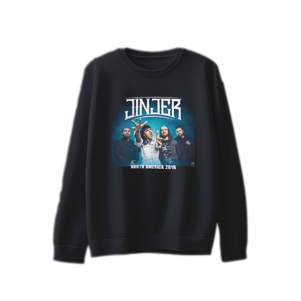 Jinjer T-Shirt – Vintage 2019 North America Concert Tour Metal Band Graphic Tee