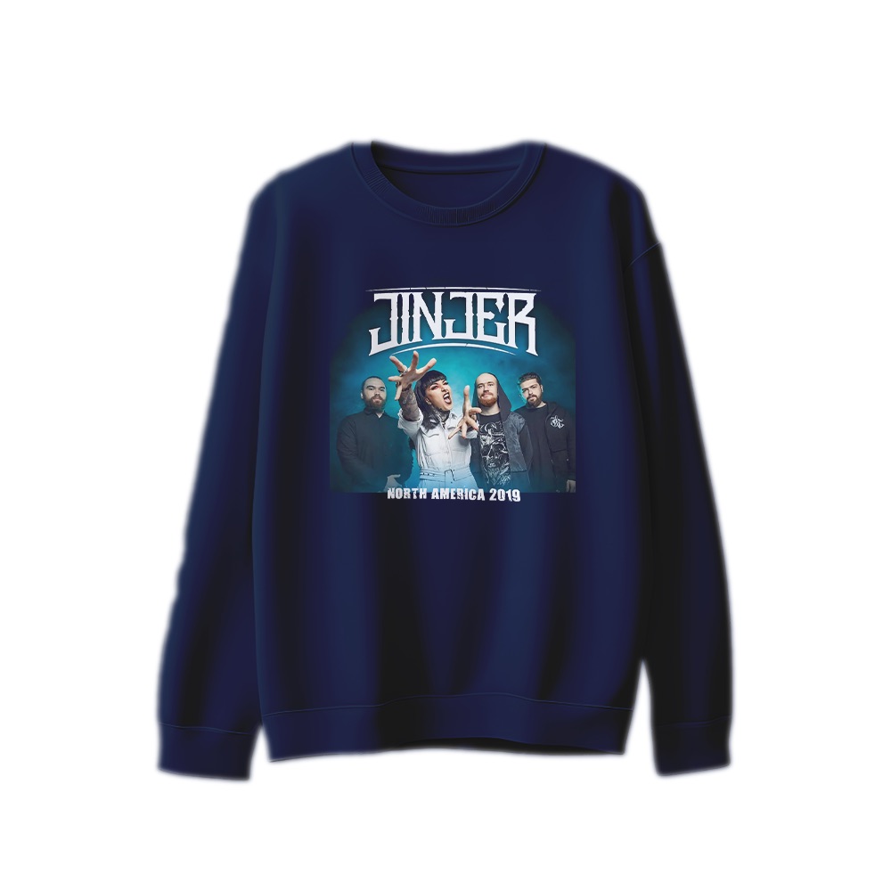 Jinjer T-Shirt – Vintage 2019 North America Concert Tour Metal Band Graphic Tee