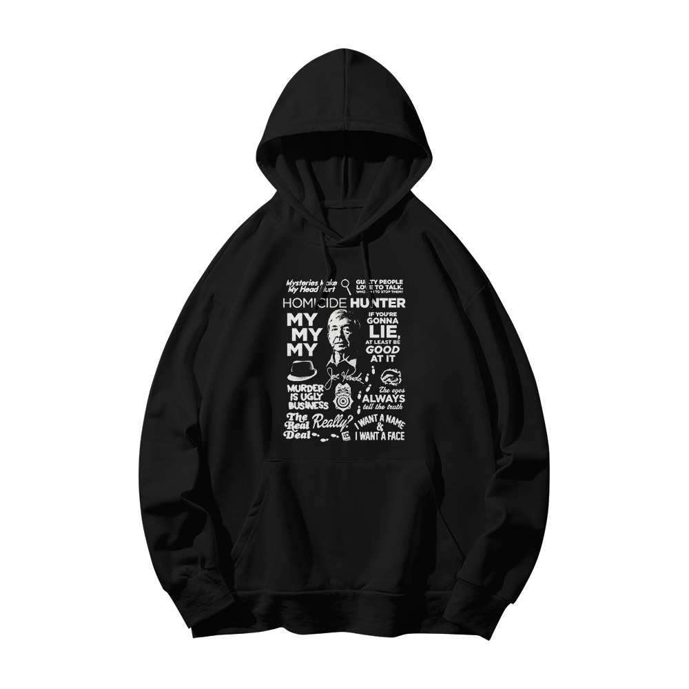 Joe Kenda T-Shirt – Vintage Homicide Hunter True Crime Show Quotes Graphic Tee